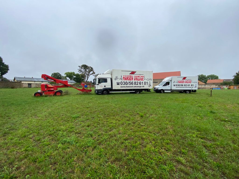 Hansen Umzugswagen mit Möbellift